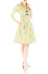 Invigorating Island Anna Shirtdress