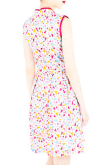 Jubilant Confetti Cheongsam Dress