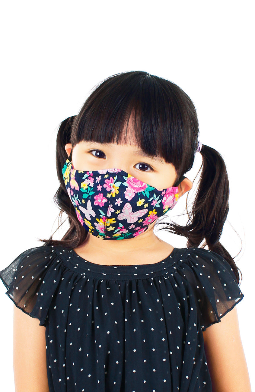 KIDS Butterfly Fairy Land Pure Cotton Face Mask