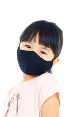 KIDS Essential Pure Cotton Face Mask in Midnight Blue