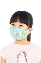 KIDS Magical Wonderland Pure Cotton Face Mask - Mint