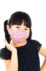 KIDS Unicorn Desserterie Pure Cotton Face Mask – Rose Apple