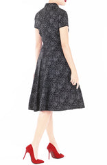 Lady Aristocrat Cheongsam in Noir Rose