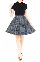 Lady Noir Peonies Cheongsam