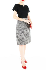 Ladylike Lace Jeane Dress - Black