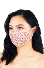 Little Red Florets Pure Cotton Face Mask