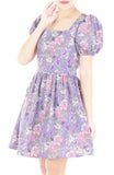 Lovable Lilac Blooms Alice Dress