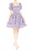Lovable Lilac Blooms Alice Dress