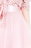 Loveliest Ballet Organza Flare Skirt - Ballet Pink