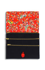 Magnificent Sakura ANGPAO Organizer Clutch in Red
