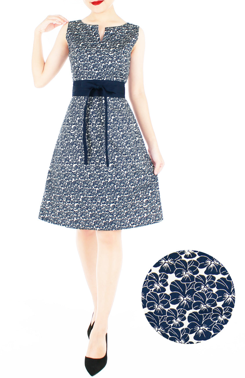 Midnight Blooms Stella Dress