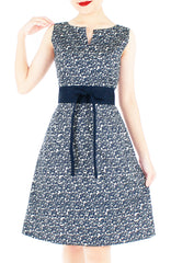 Midnight Blooms Stella Dress