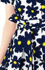 Midnight Jazz Rendition Emma Two-way Shirtdress