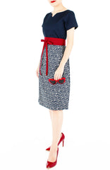 Midnight Blooms Jeane Dress