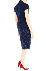 Moonlight Galaxy Mei Kebaya Dress with Obi Belt