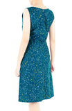 Moonlight Galaxy Stella Dress - Turquoise