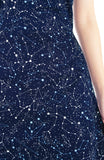 Moonlight Galaxy Stella Dress – Midnight Blue