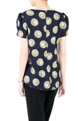 Mythical Hellenistic Coins Blouse