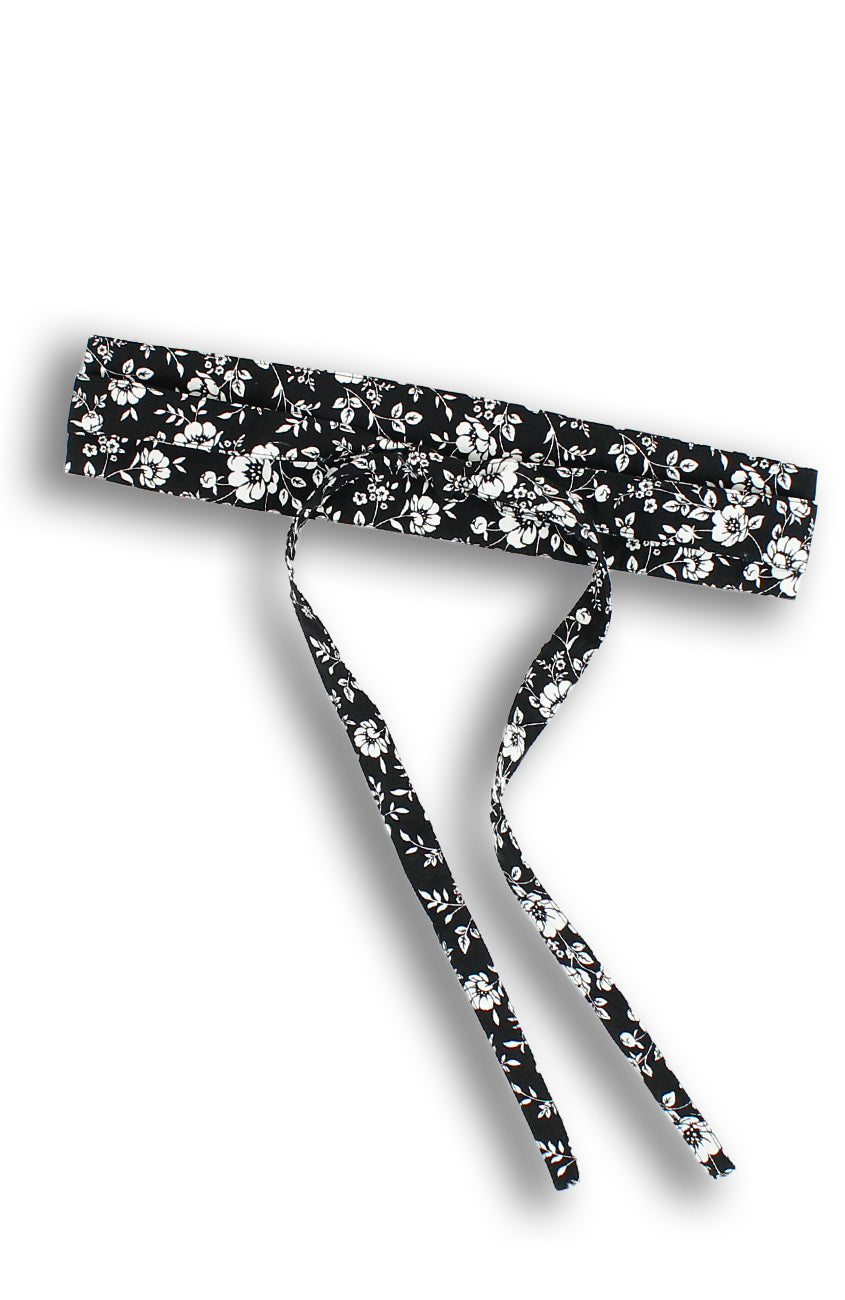 Night Poppies Contemporary Obi Belt