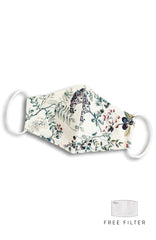 Olive Berries Pure Cotton Face Mask