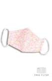 Oopsie Daisy! Pure Cotton Face Mask - Sweet Pink