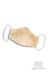 MASQUERADE Luxe Lace Mask - Natural Beauty