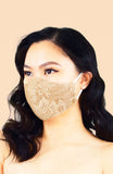MASQUERADE Luxe Lace Mask - Natural Beauty