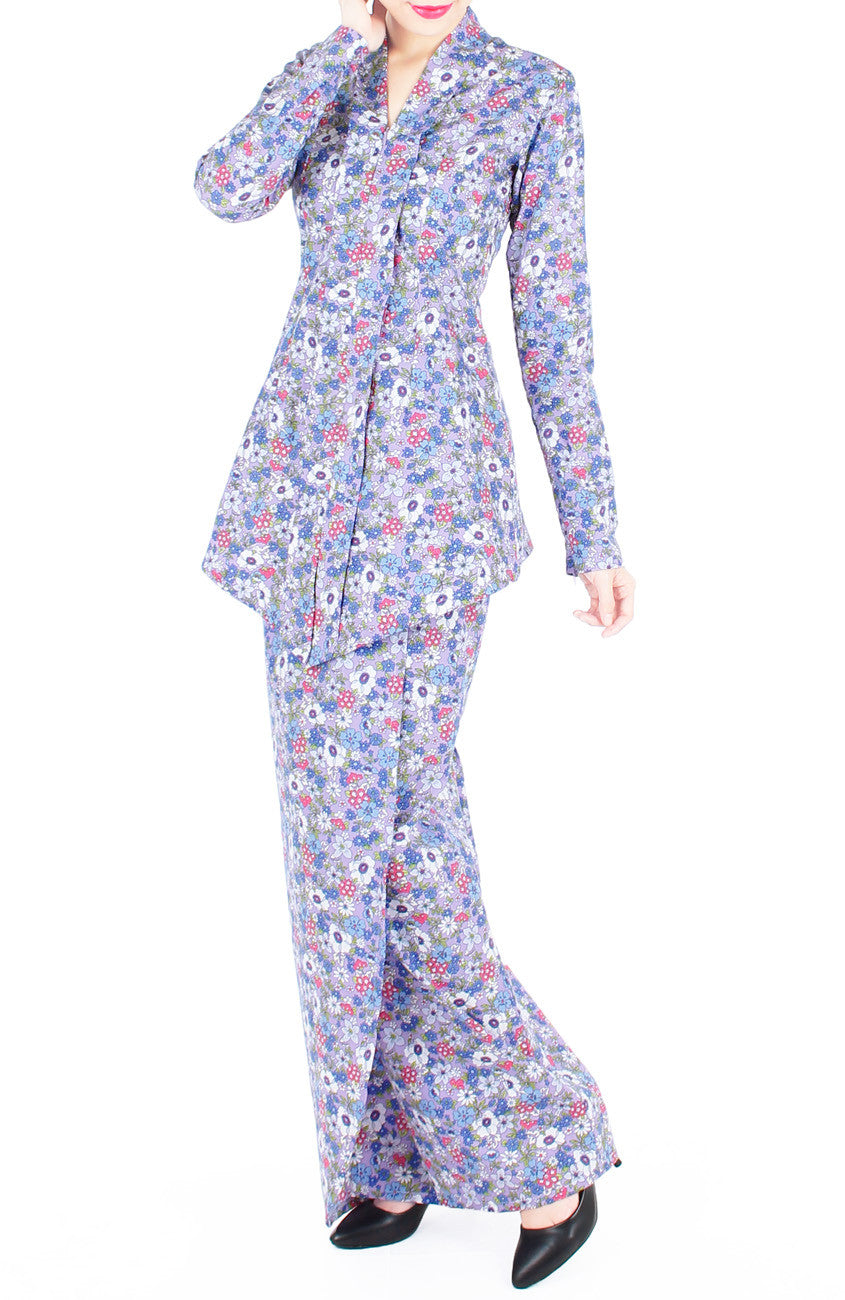 Pleasant Presence Modern Kebaya - Amethyst Purple