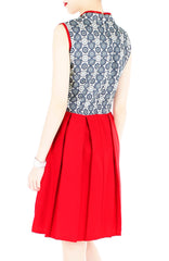 Porcelain Cloisonné Cheongsam Dress