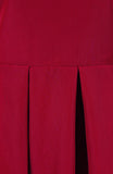 Prom Princess Skater Dress - Merlot Red