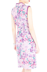 Romance of the Spring Cheongsam Dress - Orchid Purple