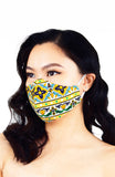 Royal Istanbul Pure Cotton Face Mask - Medallion Yellow