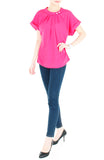 Sartorial Self-Discovery Blouse - Hot Pink