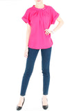 Sartorial Self-Discovery Blouse - Hot Pink