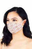 Scarlet Tulips Pure Cotton Face Mask