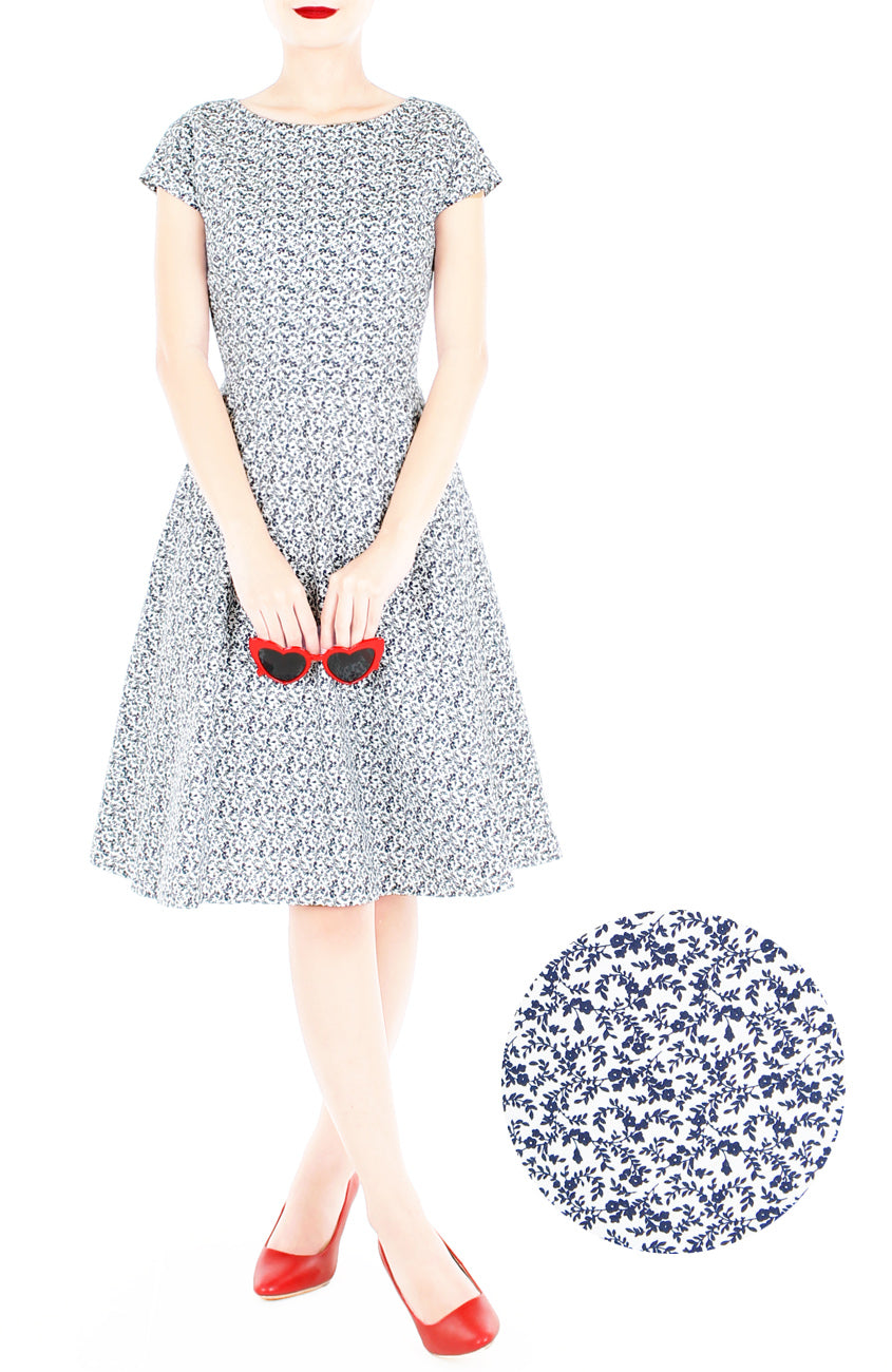 Serene Dream Flare Tea Dress