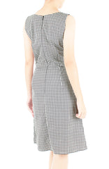 Sophisticated Houndstooth Stella Dress