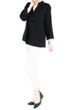 Stay Classic Utility Blouse - Black