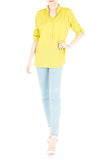 Stay Classic Utility Blouse - Honey Yellow