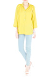 Stay Classic Utility Blouse - Honey Yellow