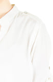 Stay Classic Utility Blouse - White