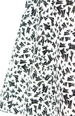 Traveling Paper Planes Flare Midi Dress
