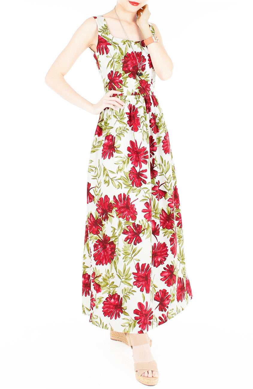 Tropical All the Way Maxi Dress