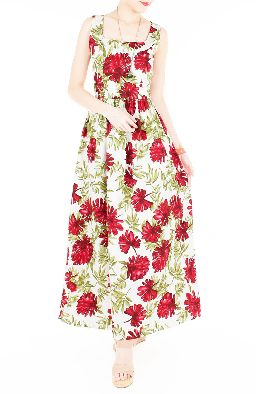 Tropical All the Way Maxi Dress