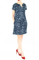 Tropical Palm Lily Dress