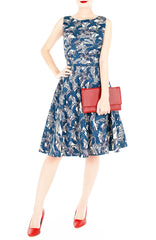 Tropical Thoughts Flare Midi Dress