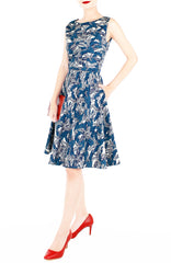 Tropical Thoughts Flare Midi Dress