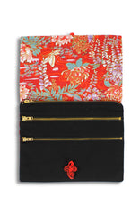 Vintage Hanakotoba ANGPAO Organizer Clutch