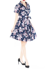 Vintage Tea Rose Anna Shirtdress