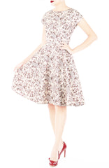 Vintage Windsor Flare Tea Dress